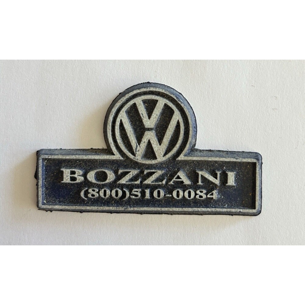 BOZZANI Vintage Refrigerator Magnet Souvenir Magnet 2.25" x 1.25"